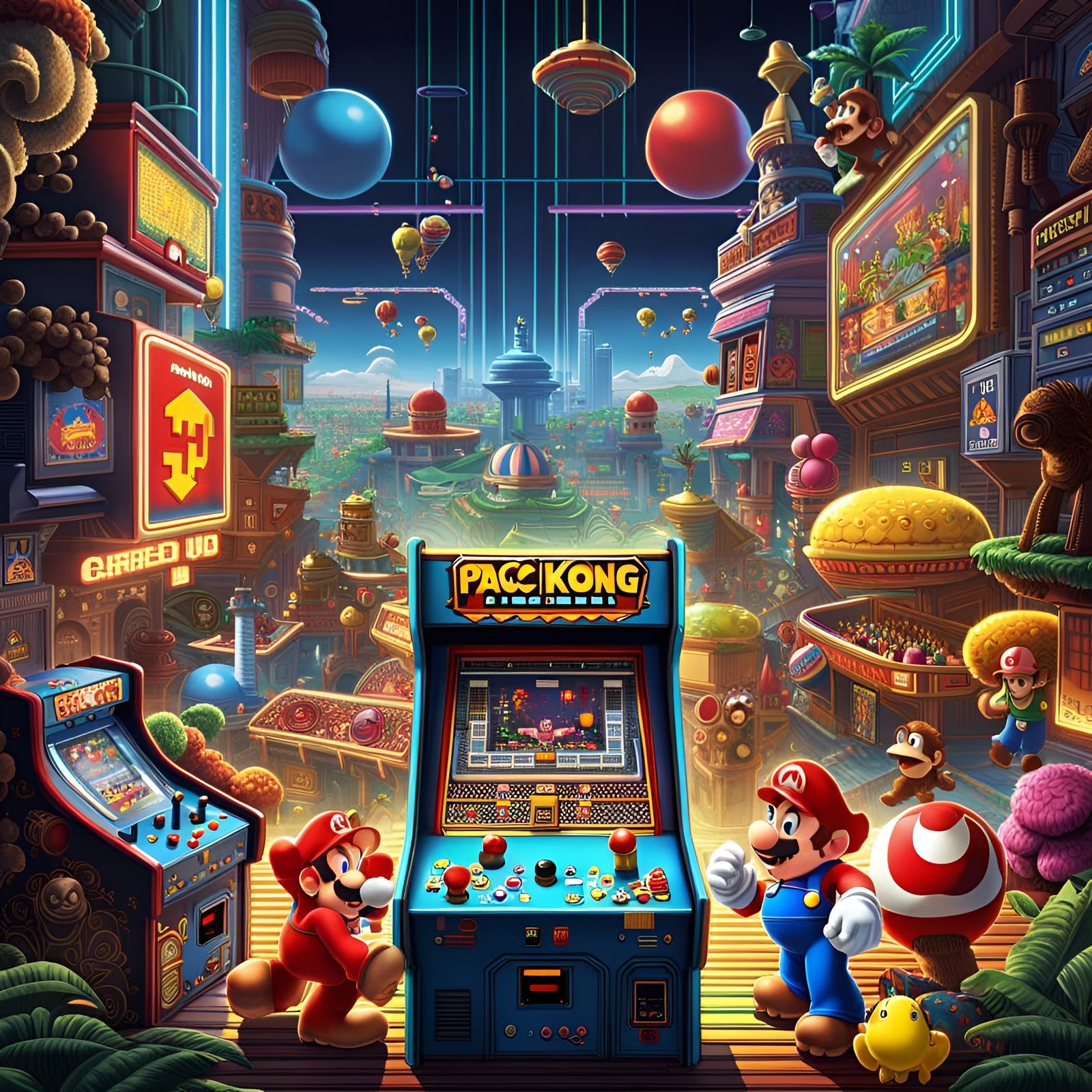 1980s - the Birth of Arcade Games  by @Beps