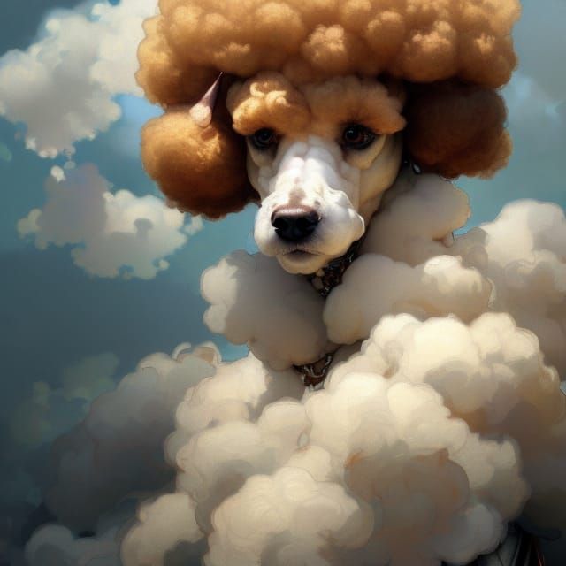 Cloudy with a Chance of Poodle undefined