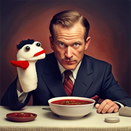 Sock puppet cannibalism