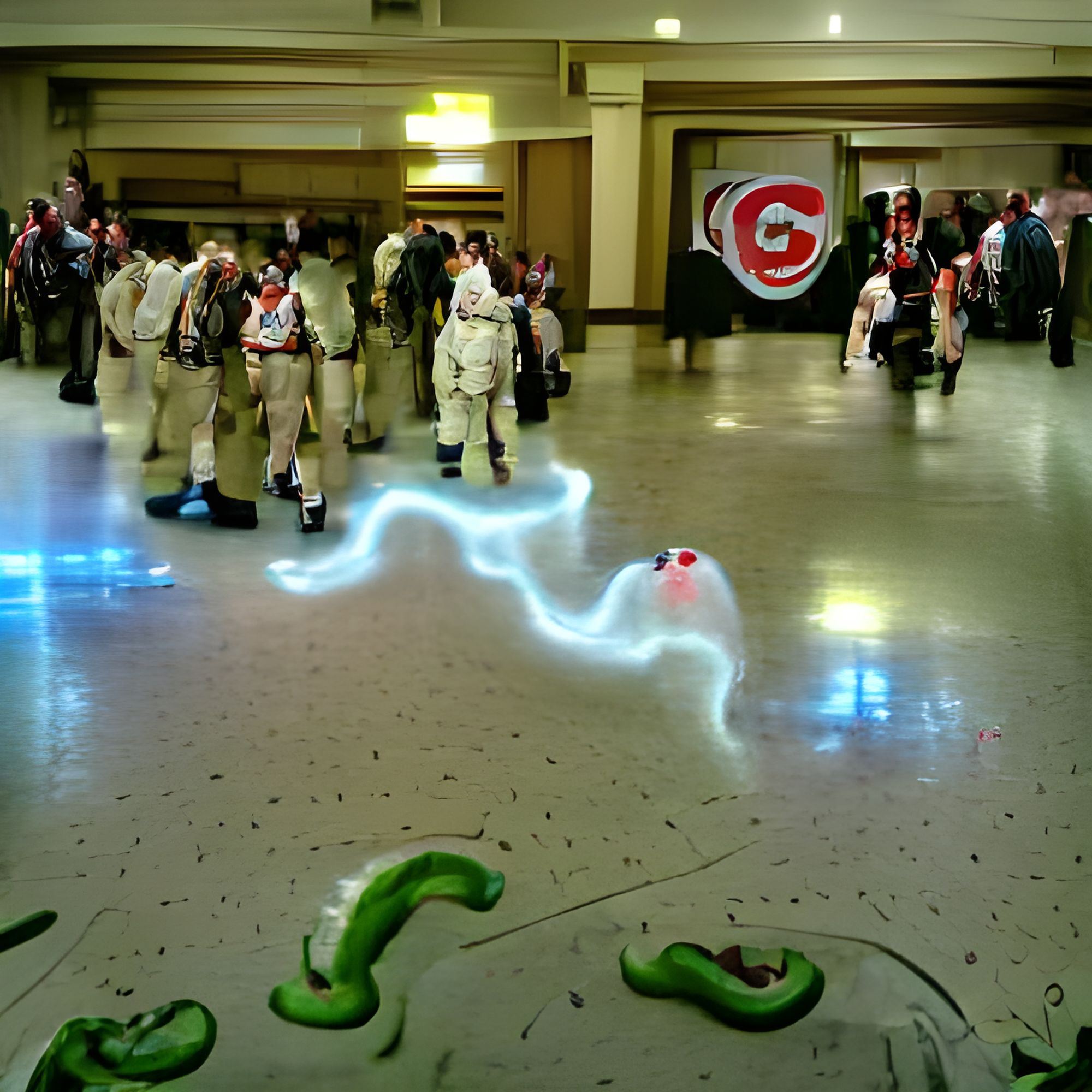 ghostbusters convention concourse r/nightcafe