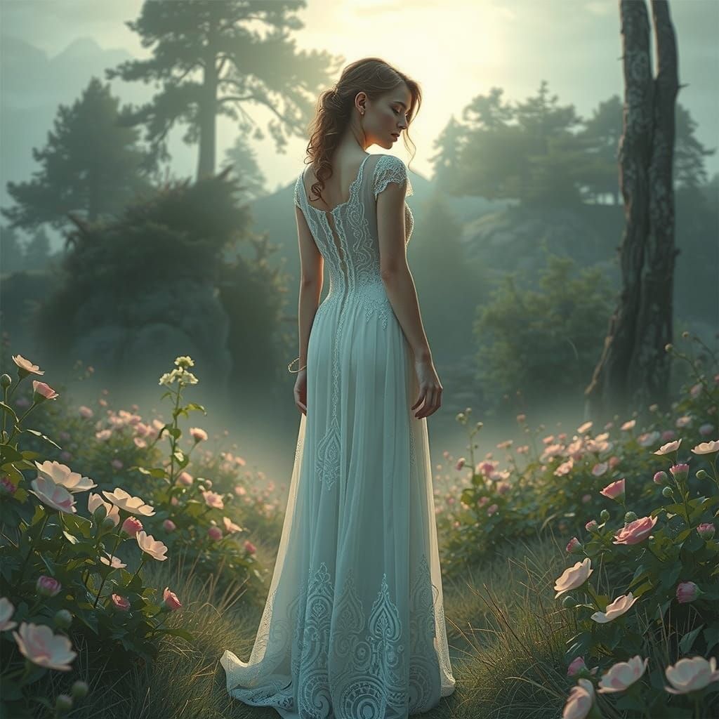 Enchanted Realm of Golden Light