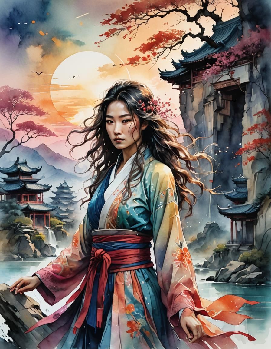 Asian Wuxia Fantasy