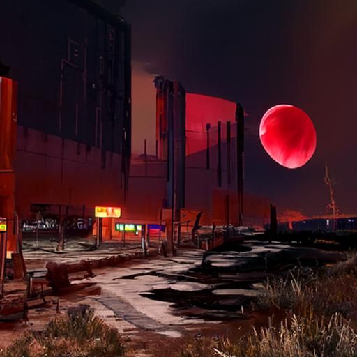 red moon