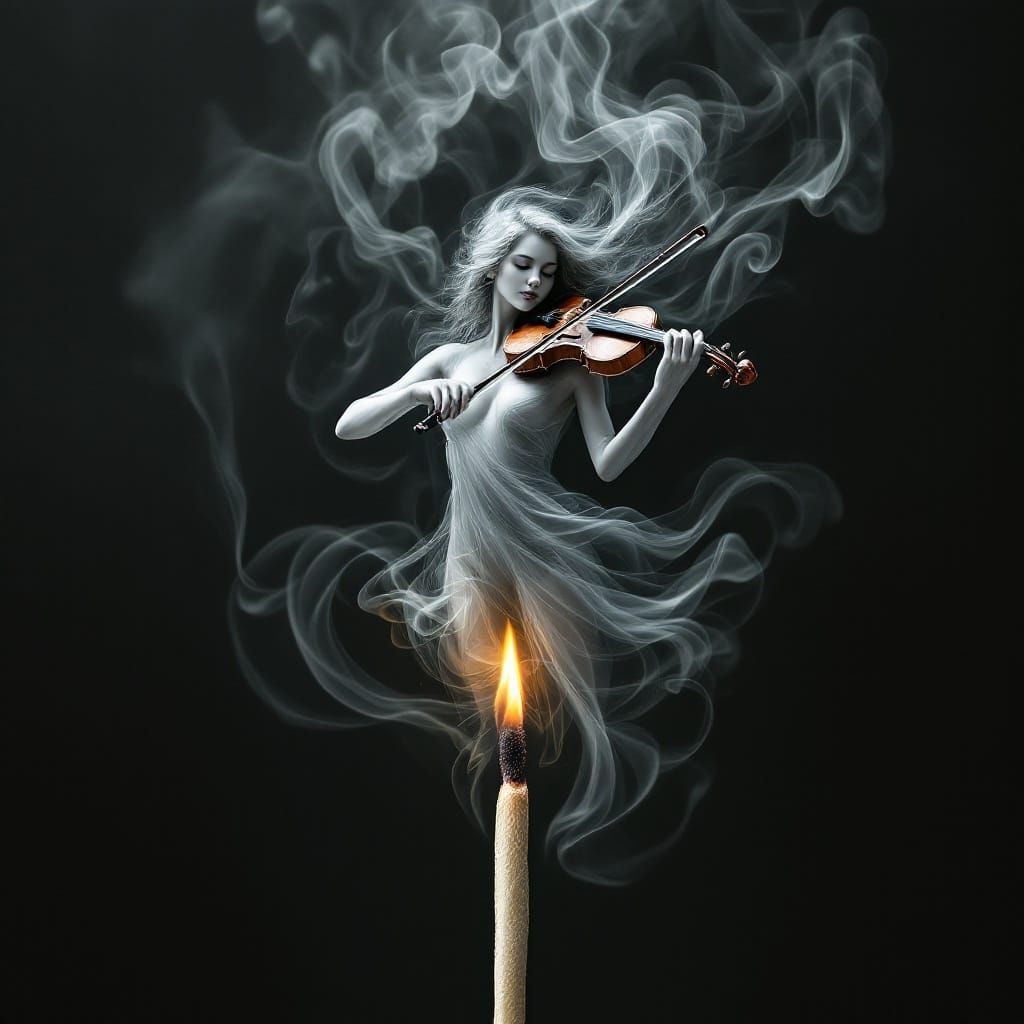 If music could light a fire  by @Uttia Majumdar
