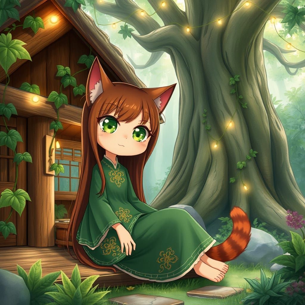 "sadly that cabin is for cats so i'm too tall for it"