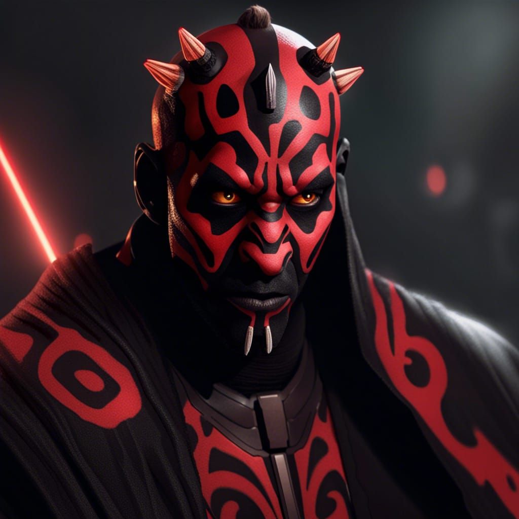 Darth maul refined - AI Generated Artwork - NightCafe Creator