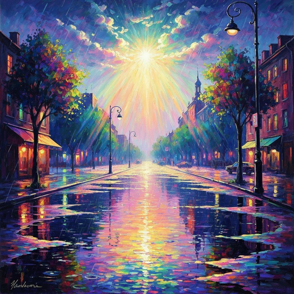 Ein regnerischer Tag hat viele fantastische Farben  by @BadaBing 