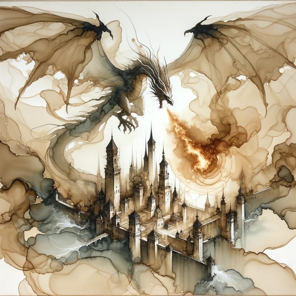 Dragon's Fury from Above