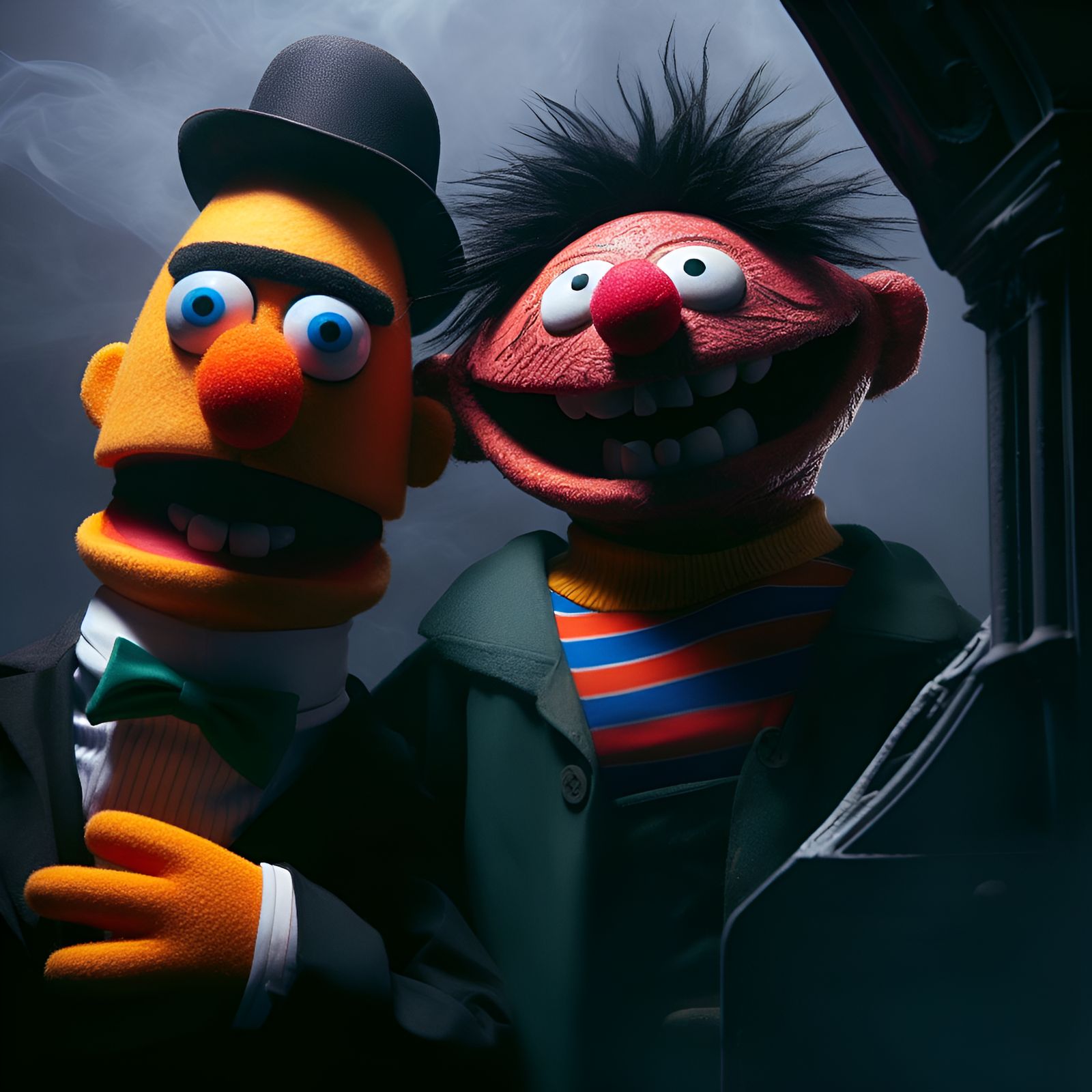 Daily Dall-E After Dark: Ert and Bernie