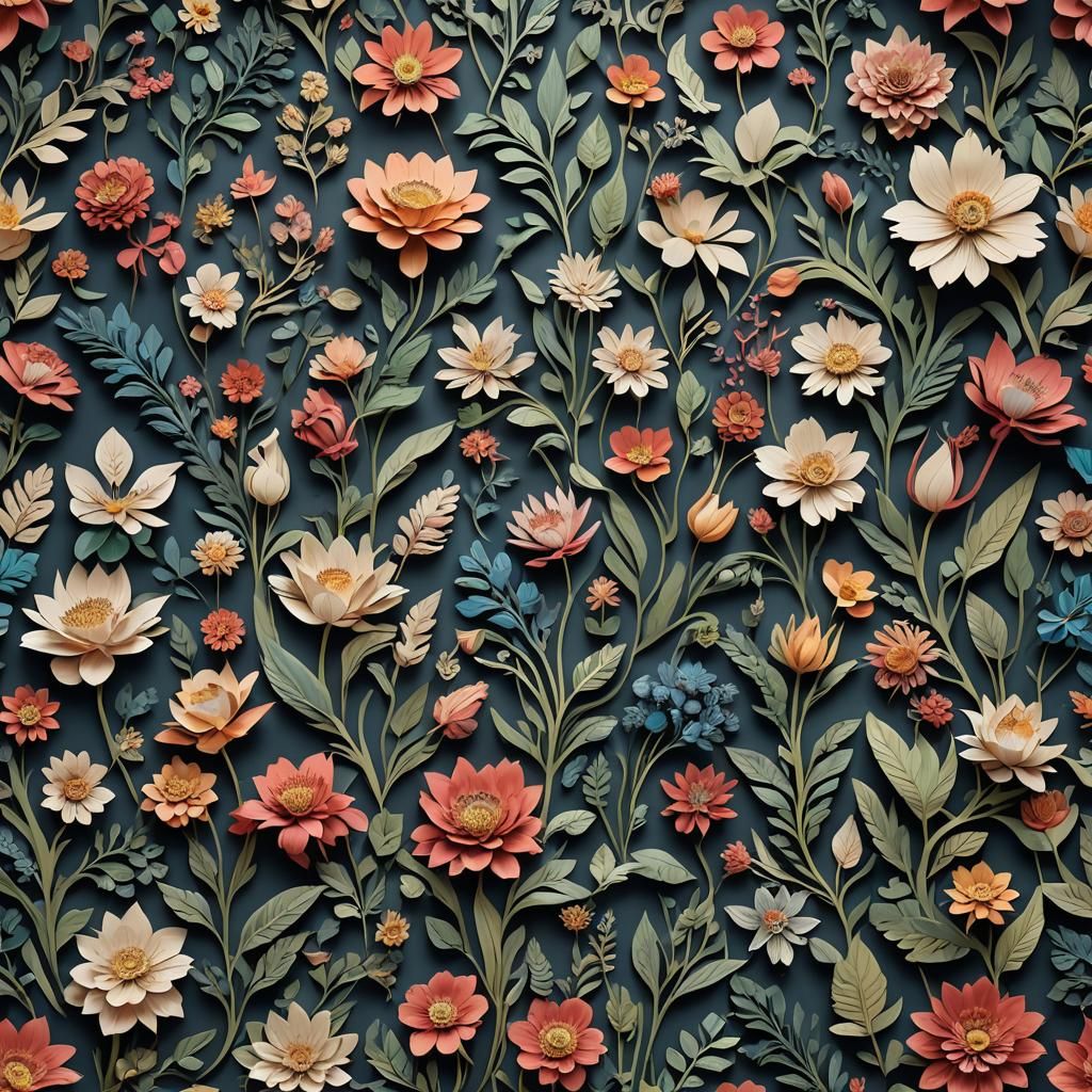 Paper flowers