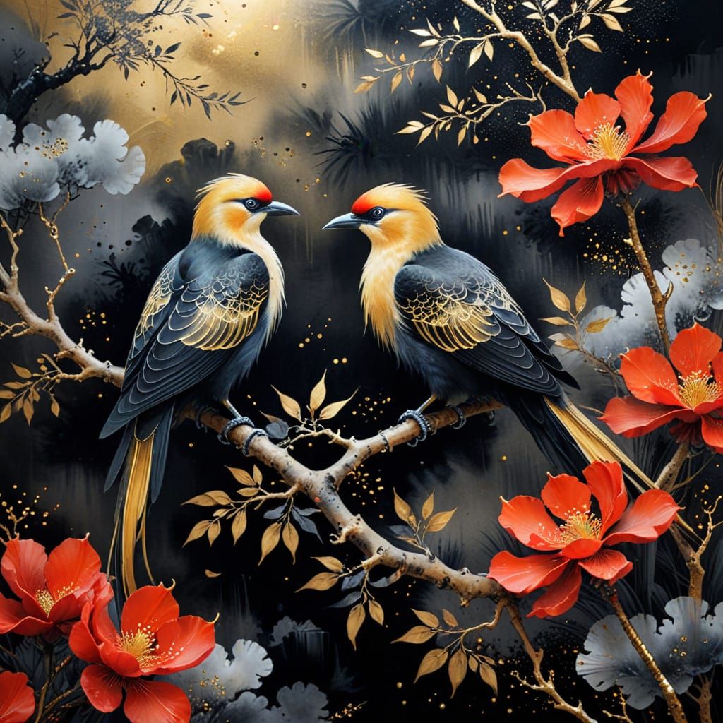 Birds of Paradise  by @Elena