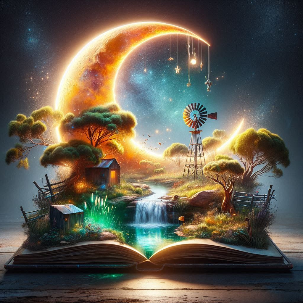 The book about the crescent moon