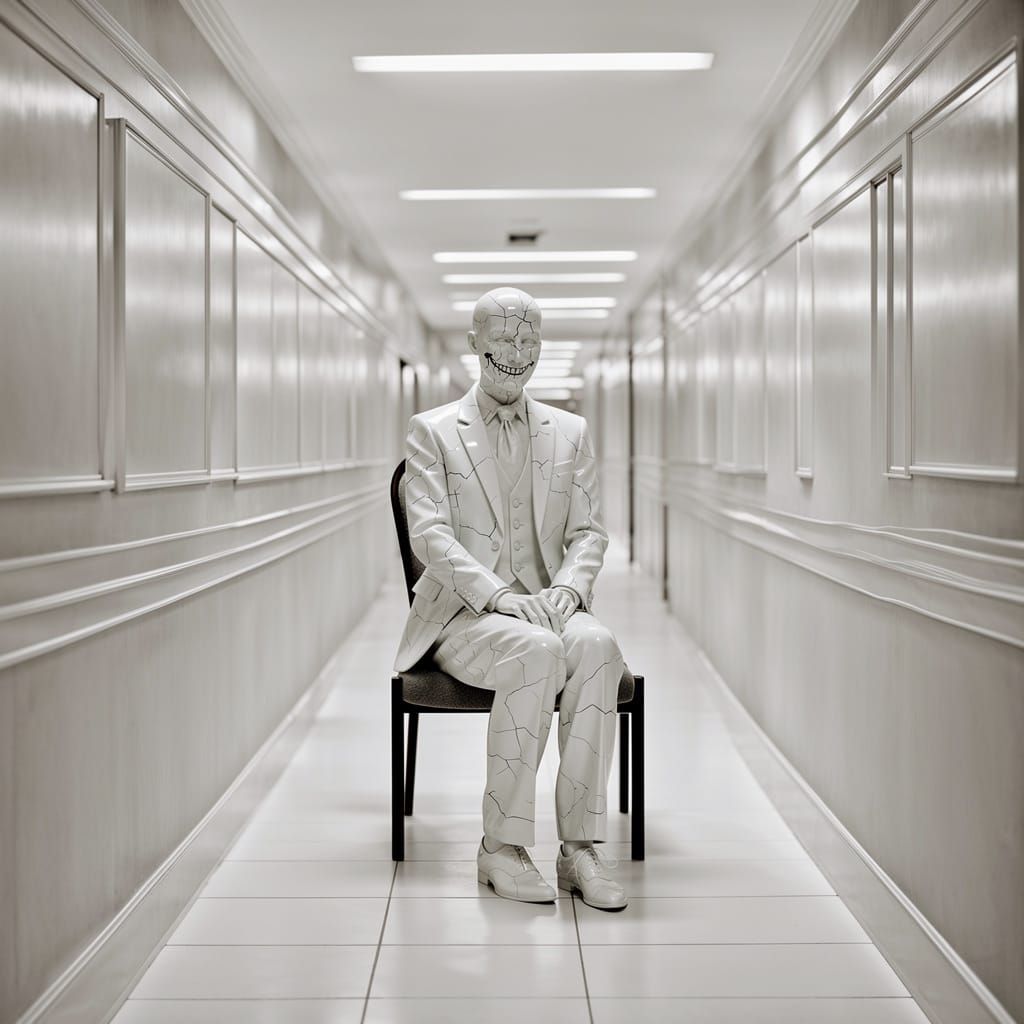 Hiding behind the paint