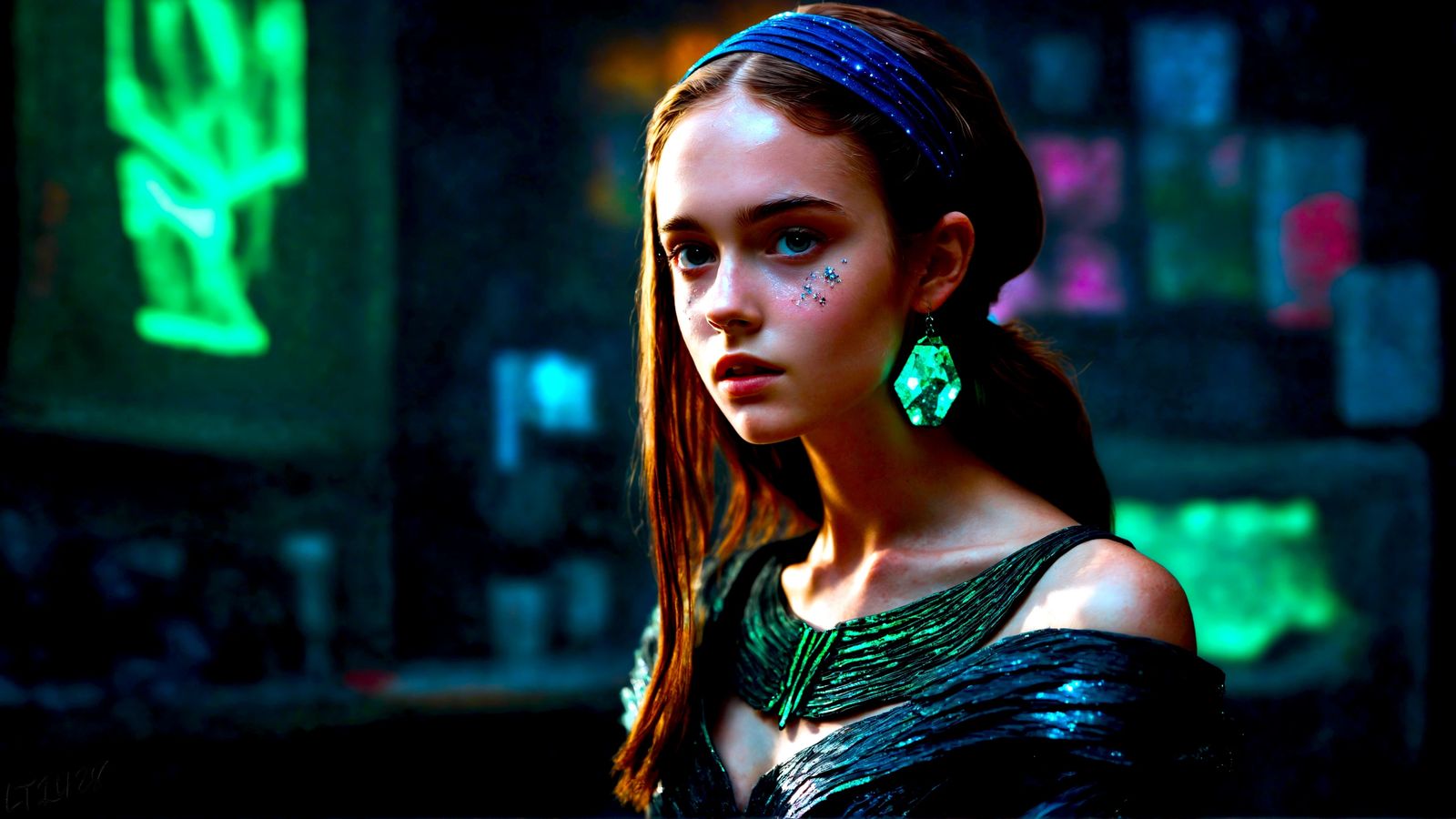 Rumi Ren - Glitter in the air series.