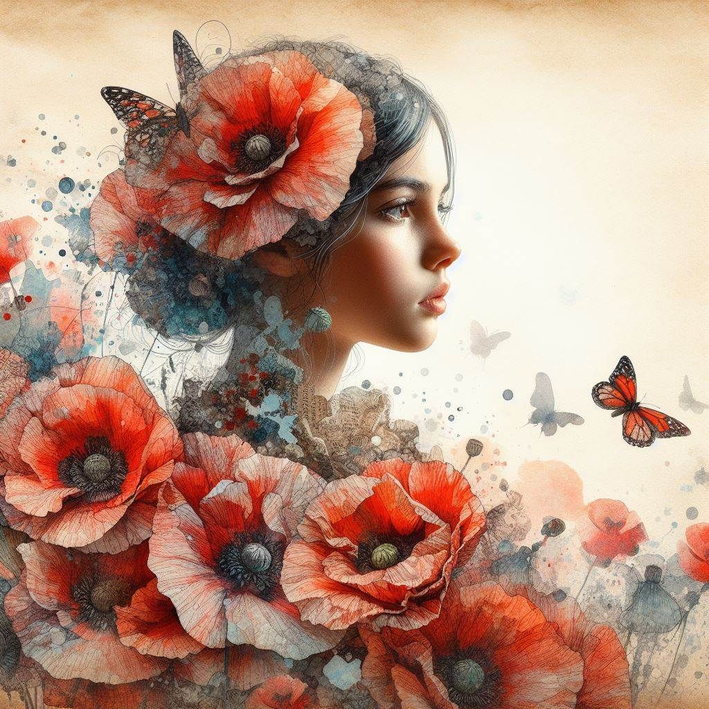 Lady Poppies  by @CloST 