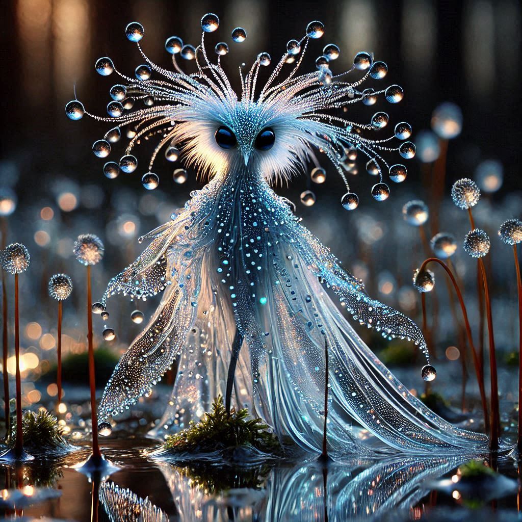 Owlin Sprite In Magnetite Dew....