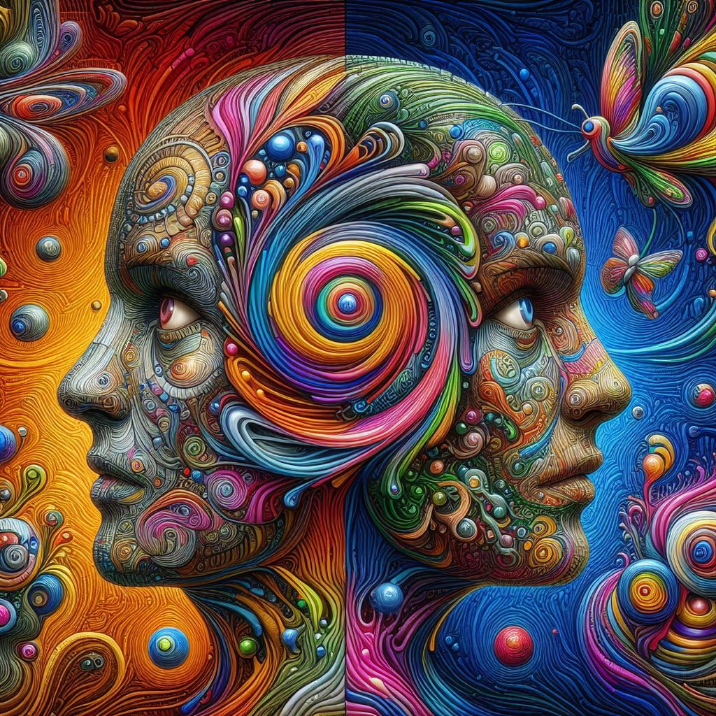 Surreal State of Mind Artwork - “Maybe I'm crazy, maybe you'...