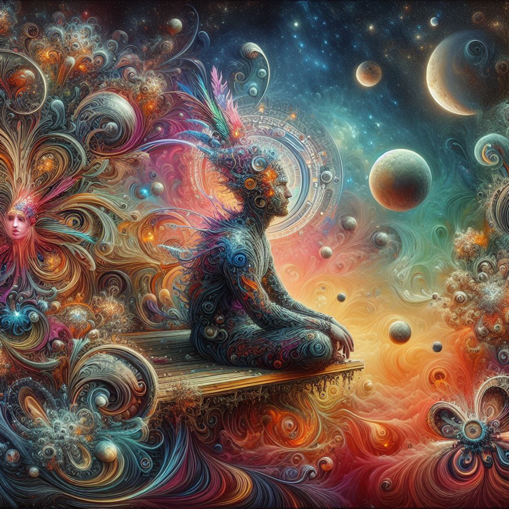 Surreal State of Mind Artwork - Meditation & Contemplation o...