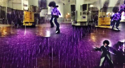 Purple rain dance
