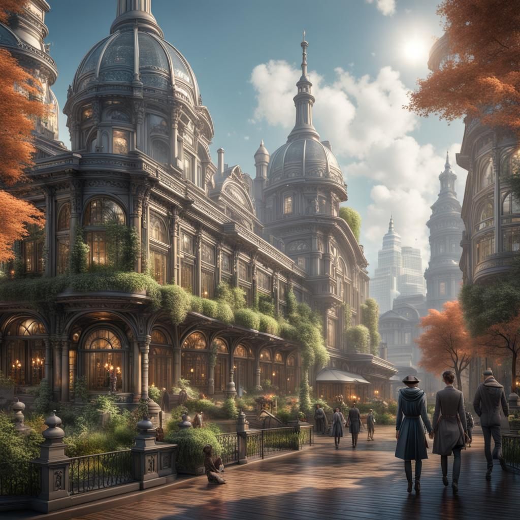 Daily challenge : Utopian Worlds try 4