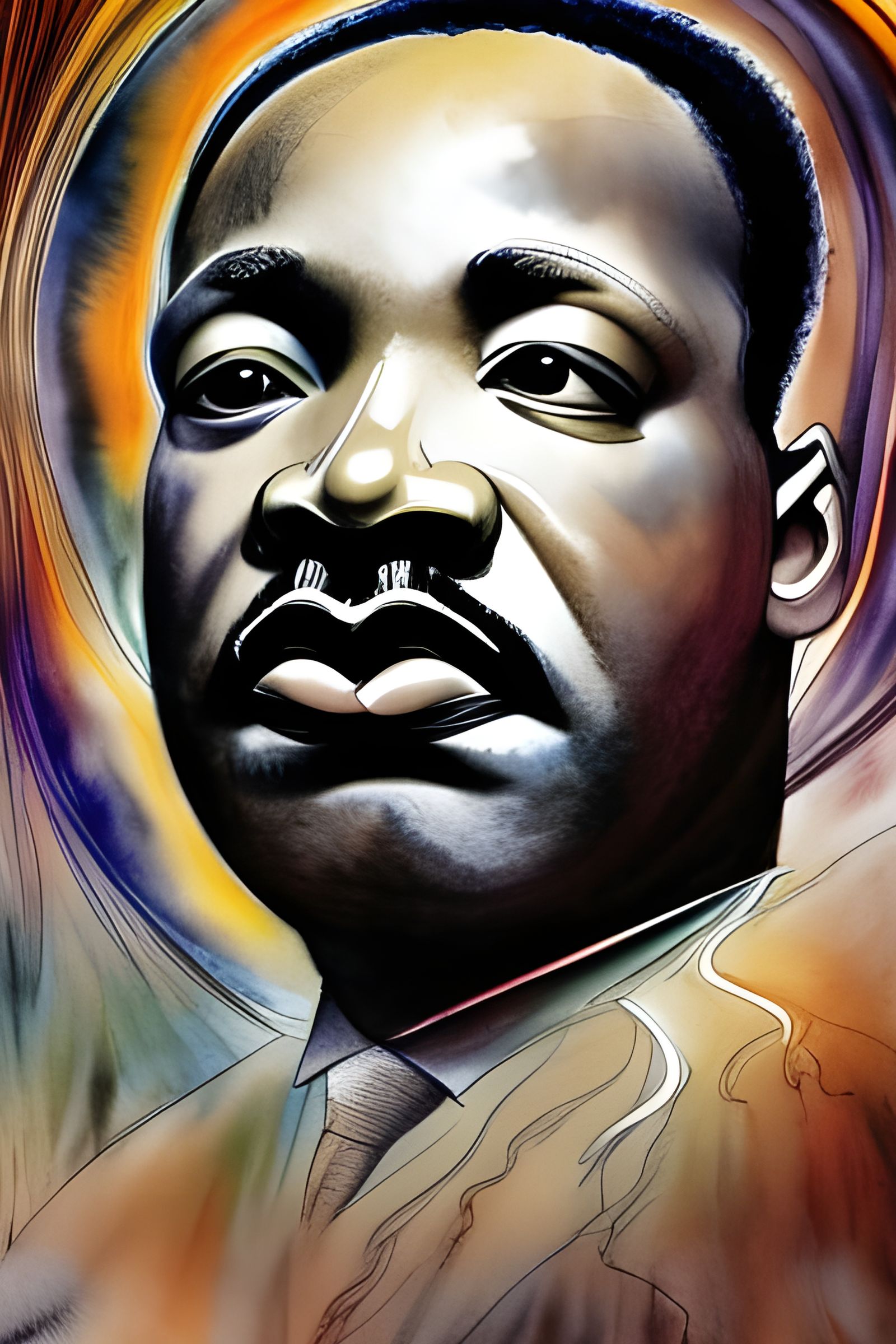 Martin Luther King fan art
