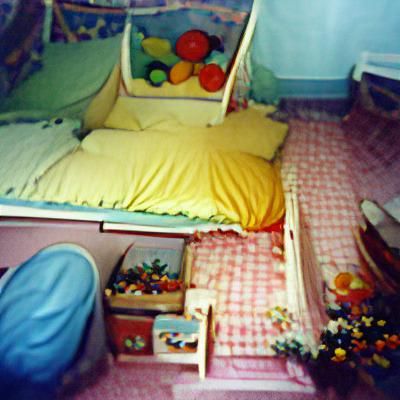 comfortable bedroom childhood