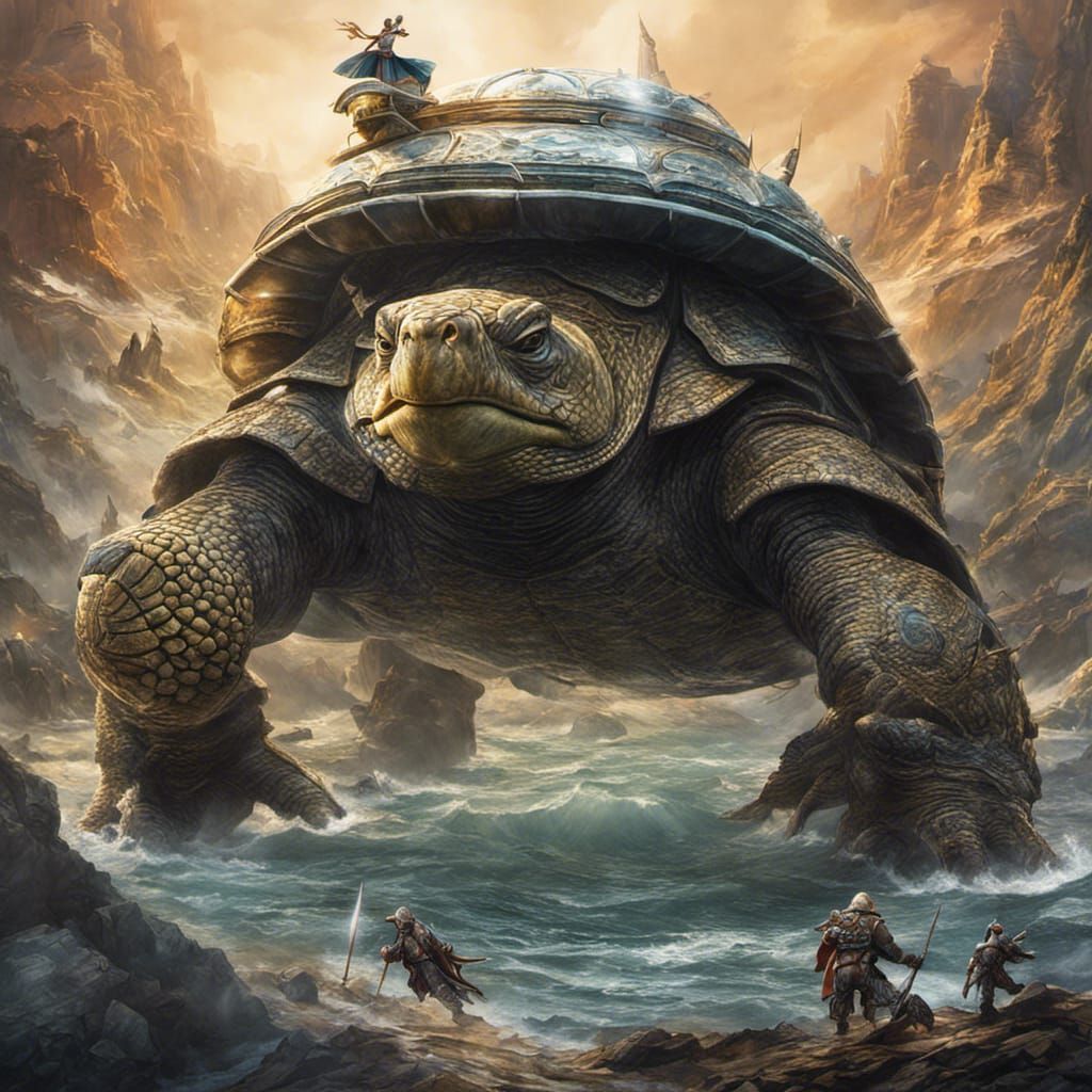 Behold a Battle Tortoise on the Move - AI Generated Artwork - NightCafe ...