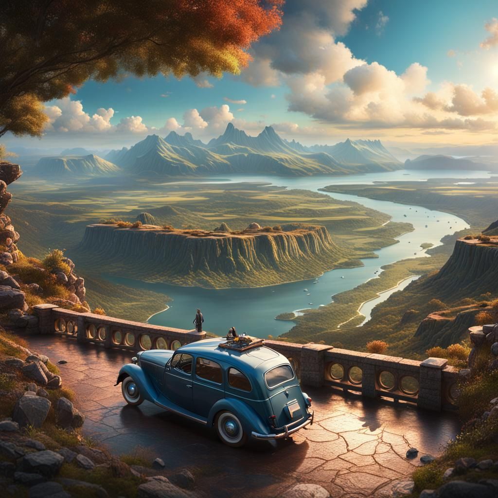 Scenic Overlook  by @dinsat