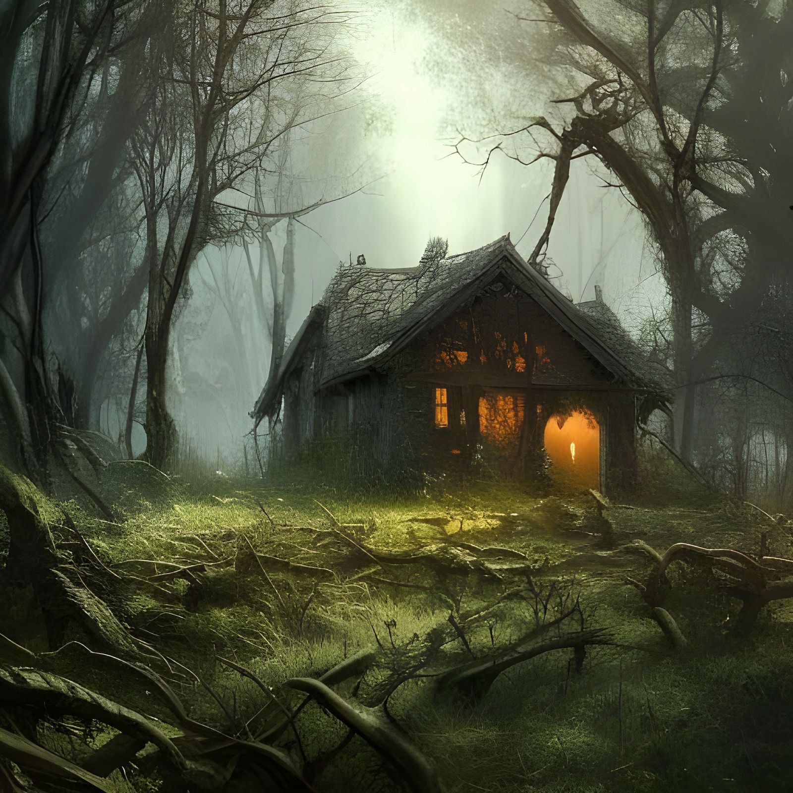 The Witches Cottage  by @Helen Hollywood 