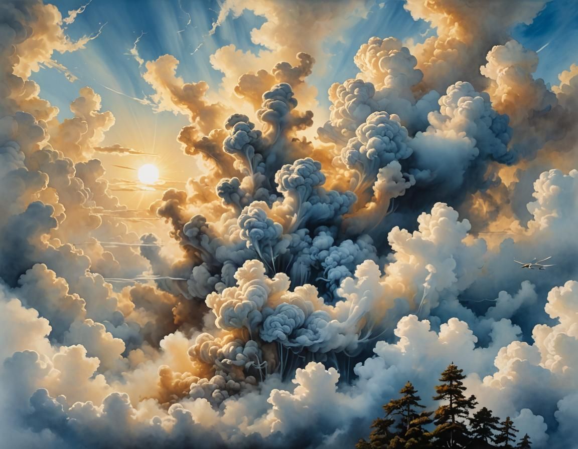 Ethereal smoke