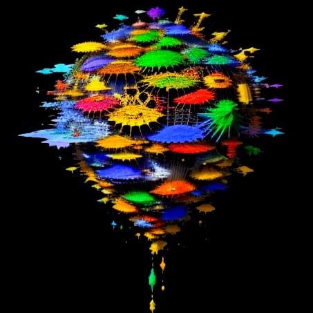 Color, Color, Color, Cubist, Dada, Surrealist, Expressionist, Bizarre, Psychedelic, Fine detail, Hyper-realism, Photorealistic, 8k, 3d, Oil...