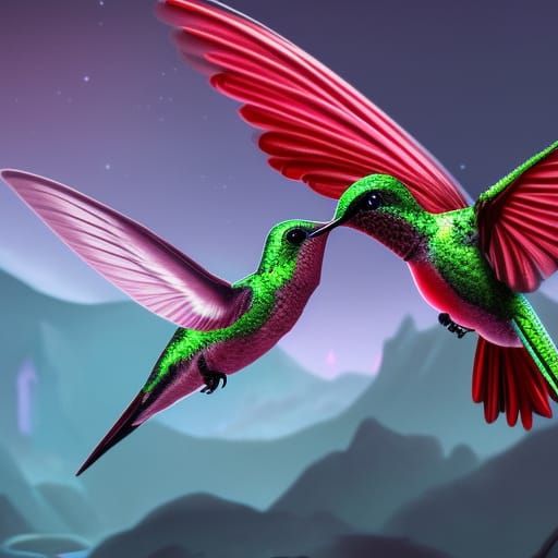 Bee hummingbirds
