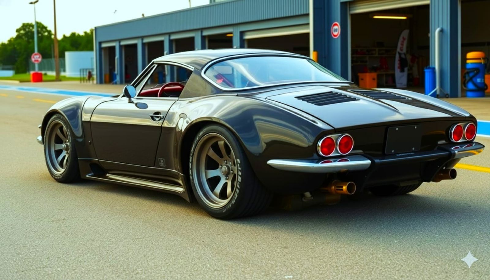 CCW Corsair GT-RS, rear view