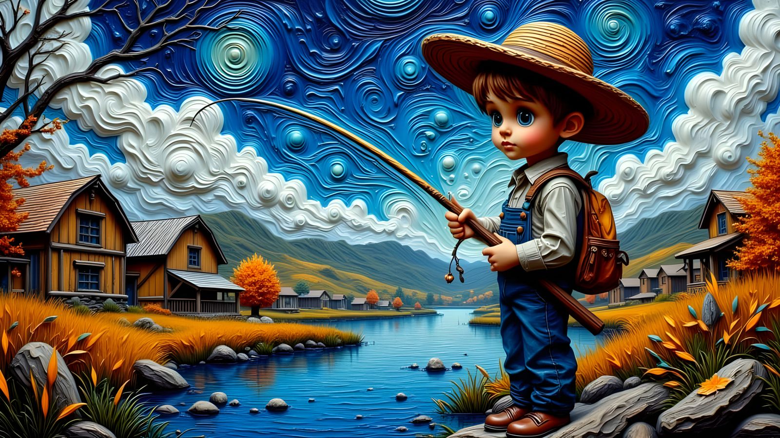 Young Fisherman  by @RMS