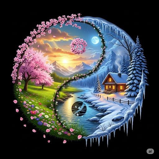 יין ויאנג, קיץ וסתיו