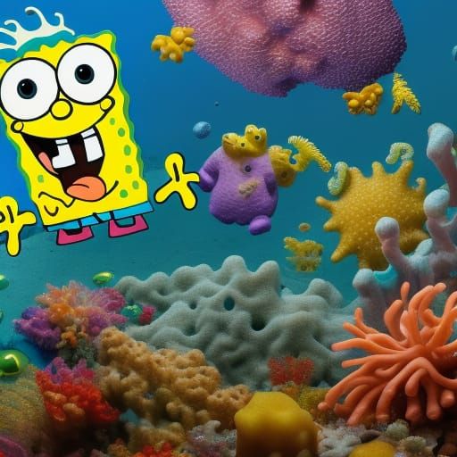 SpongeBob SquarePants under the sea