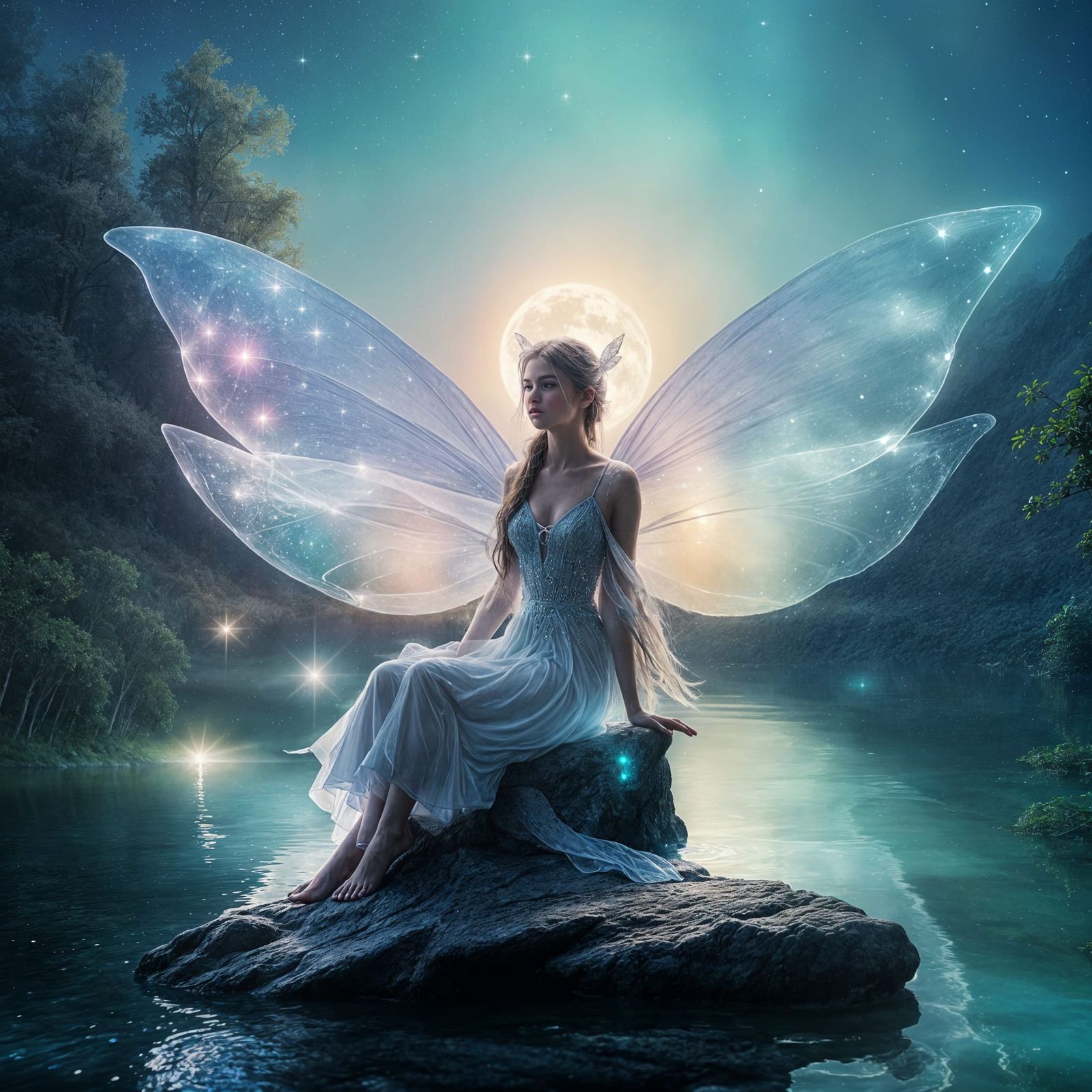 Fee bei Nacht  by @Miss Wunderlich