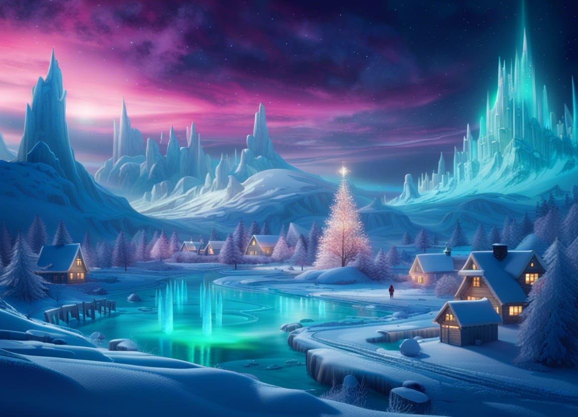 Night Iced Christmas  by @Rion November