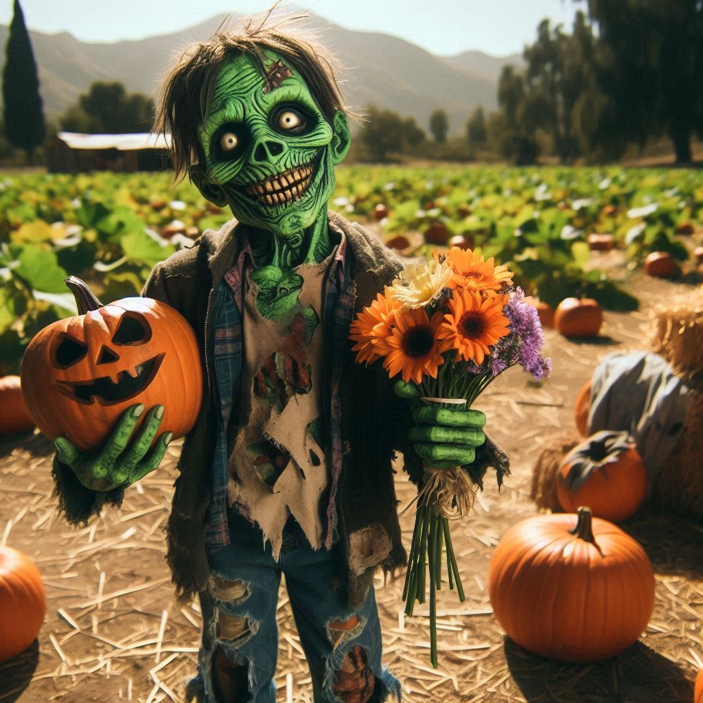 Visiting the Pumpkin Patch