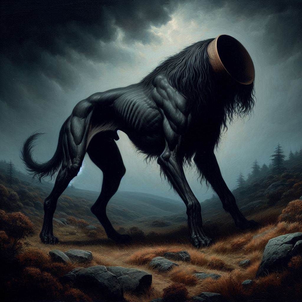 ABCs of Spooks: Y is for Yeth Hound