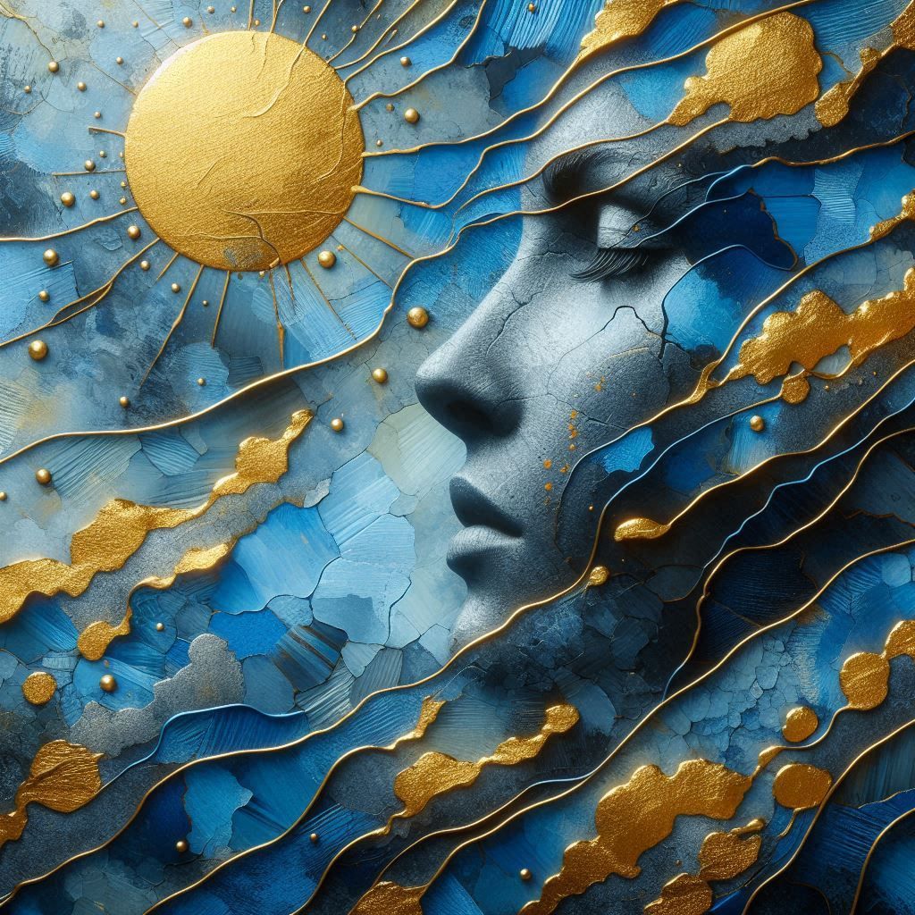 Précieusement réparé.