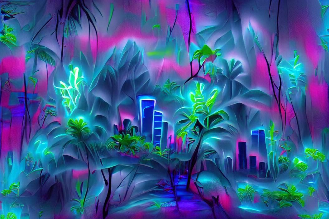 Neon jungle 