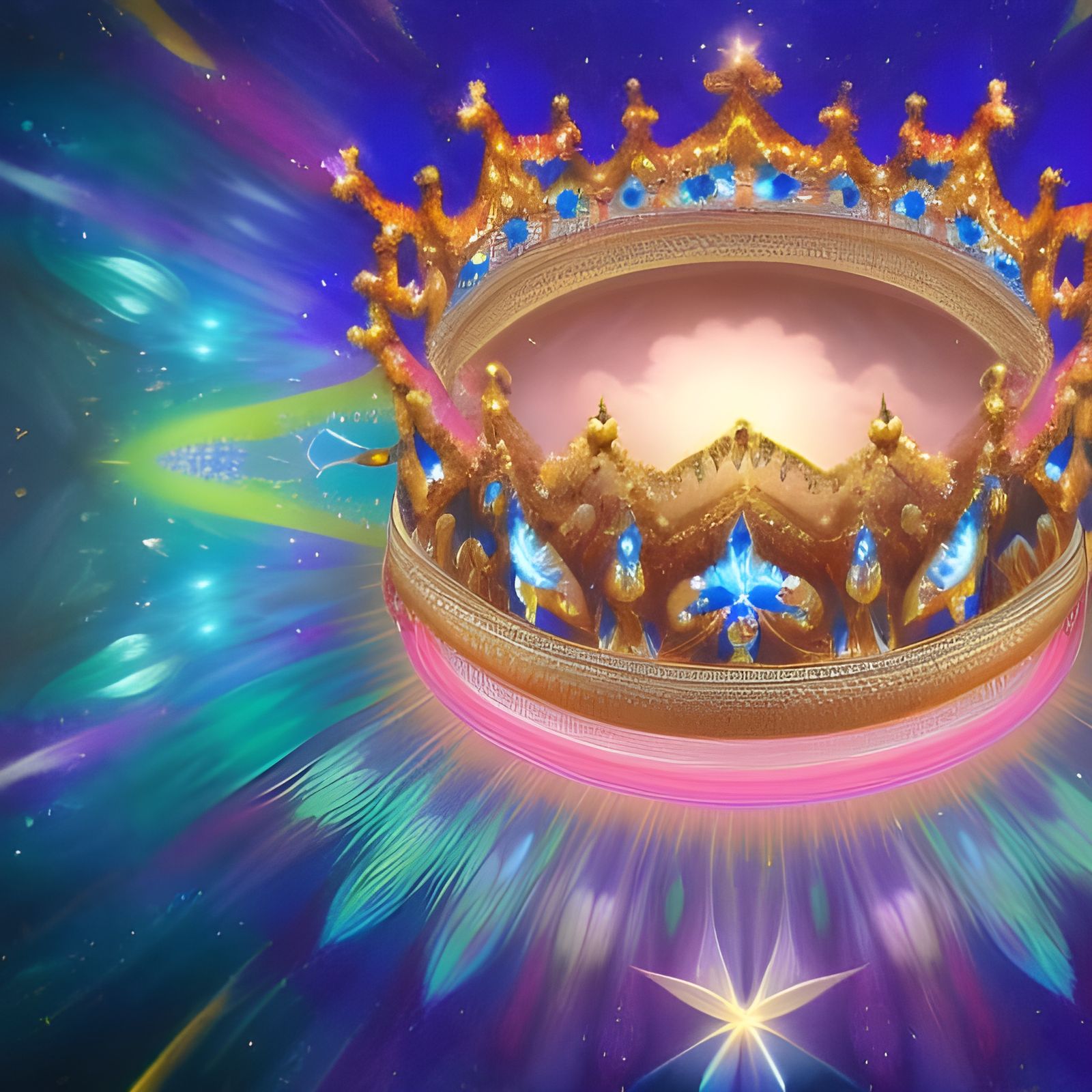 kaleidoscopic crown of the galaxies