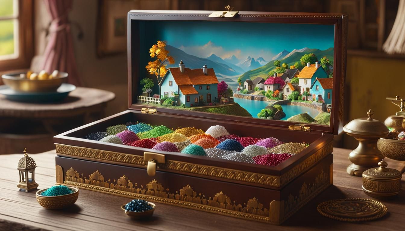 Small World in a Box  by @Necrum