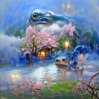 Two frogg enjoy 5 Starr ponnd