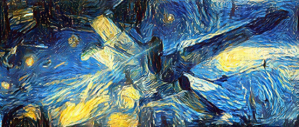 starry night tie fighter vader star wars