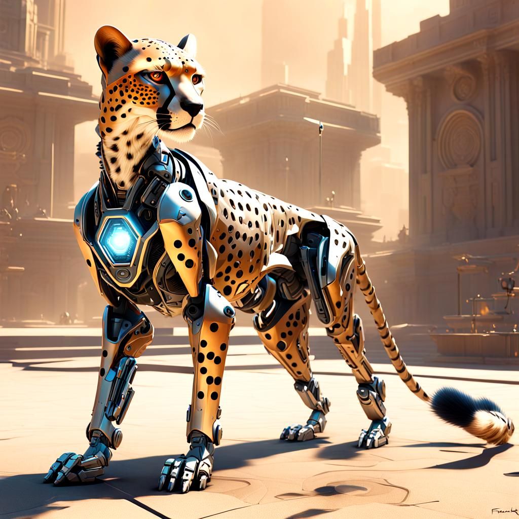 Humanoid cheetah, Clean Up Woman, eight, Liquid Diamonds, Fu...