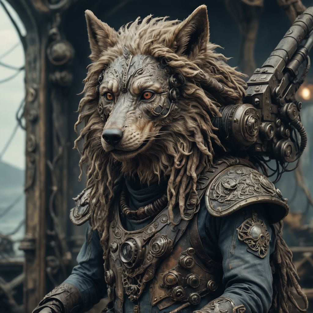 Great Animal Wars 3035 - Garry Garou of House Wolf