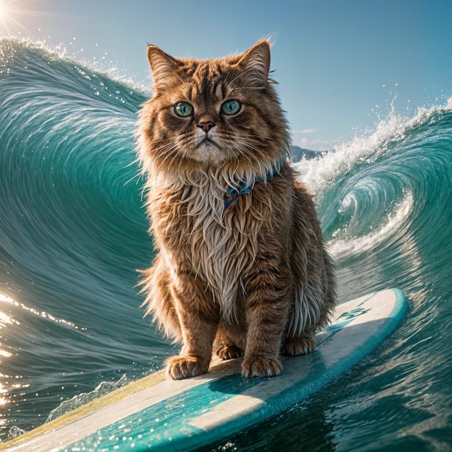 Surf’s up for Fridolin …