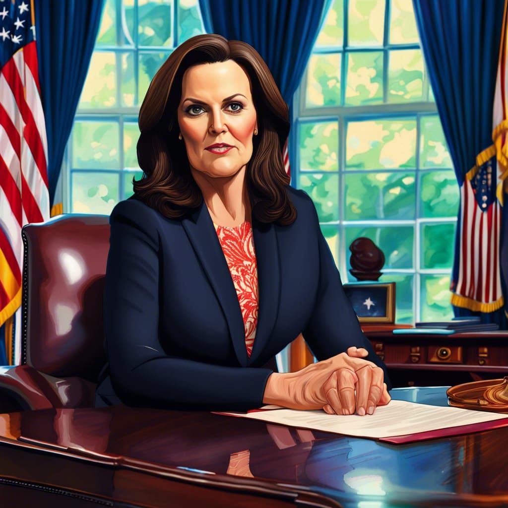 President Gretchen Whitmer - AI Generated Artwork - NightCafe Creator